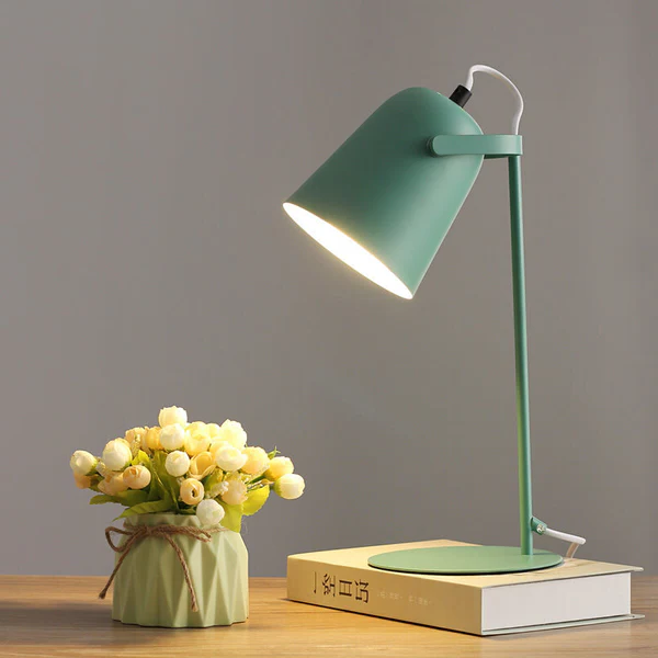 Tischlampe – Kreatives Eimer-Design – Sanfte Beleuchtung in Nordic Macaron Farben