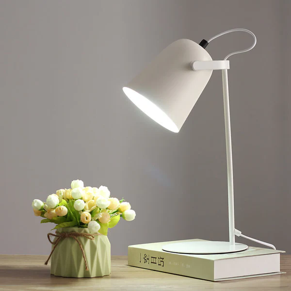 Tischlampe – Kreatives Eimer-Design – Sanfte Beleuchtung in Nordic Macaron Farben