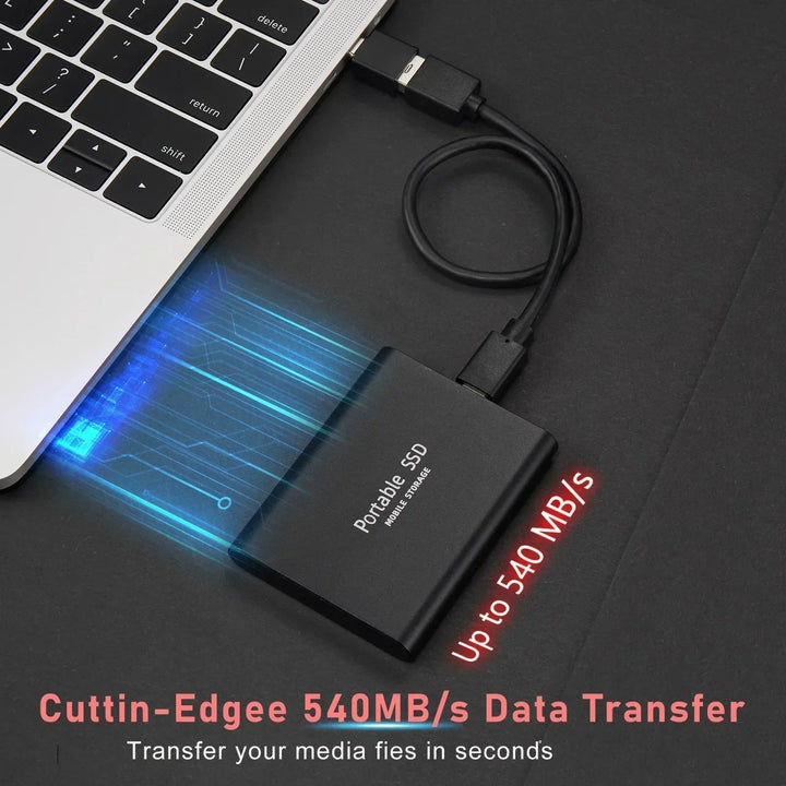 Ultraschnelle 128TB SSD – Kompakt. Robust. Jederzeit bereit
