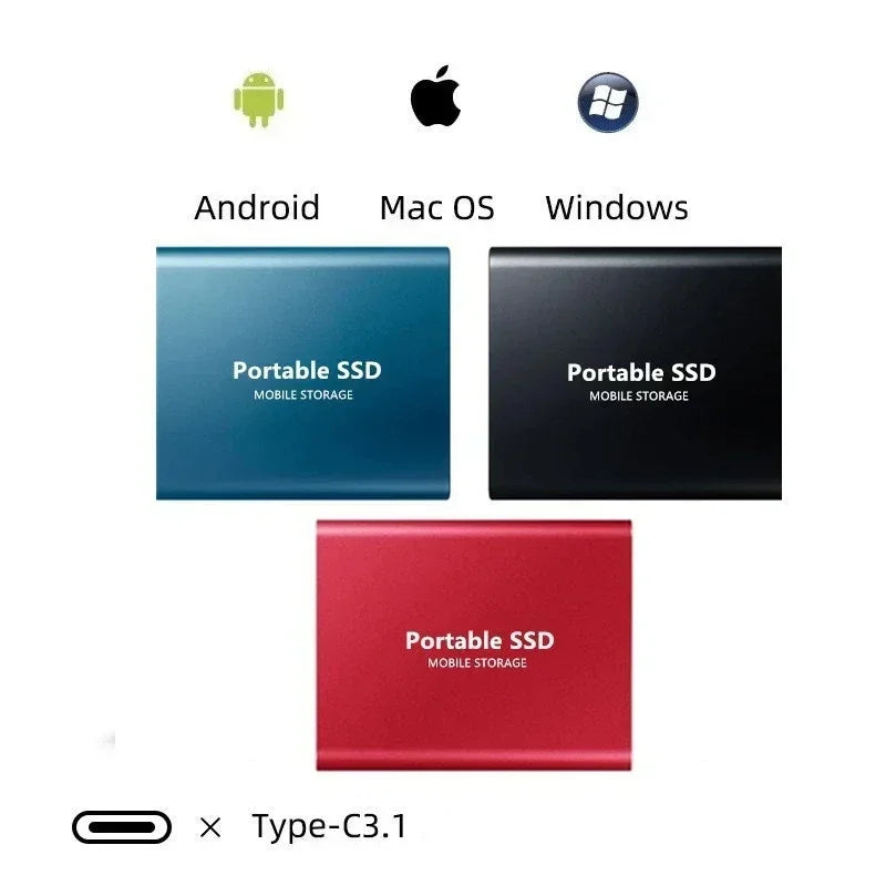 Ultraschnelle 128TB SSD – Kompakt. Robust. Jederzeit bereit