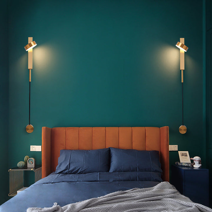 Wandlampe Schwarz – Modernes Design mit 1200lm – Ideal für Schlafzimmer und Wohnzimmer