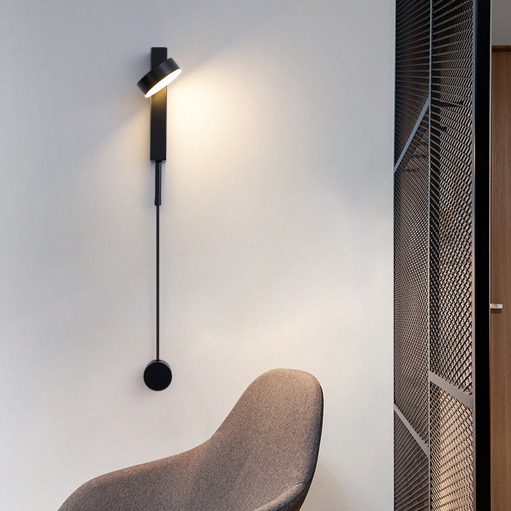 Wandlampe Schwarz – Modernes Design mit 1200lm – Ideal für Schlafzimmer und Wohnzimmer