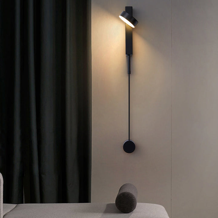 Wandlampe Schwarz – Modernes Design mit 1200lm – Ideal für Schlafzimmer und Wohnzimmer