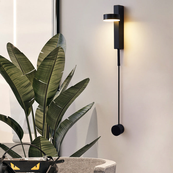 Wandlampe Schwarz – Modernes Design mit 1200lm – Ideal für Schlafzimmer und Wohnzimmer