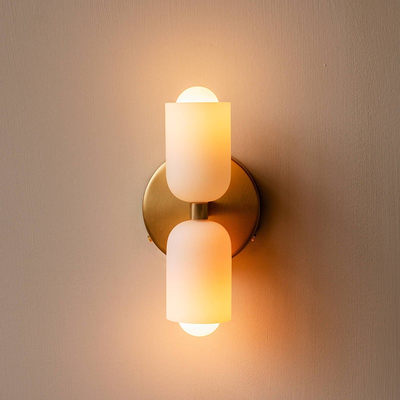 Wandleuchte – Elegantes Glasdesign – Ideal für Wohnräume & Flure