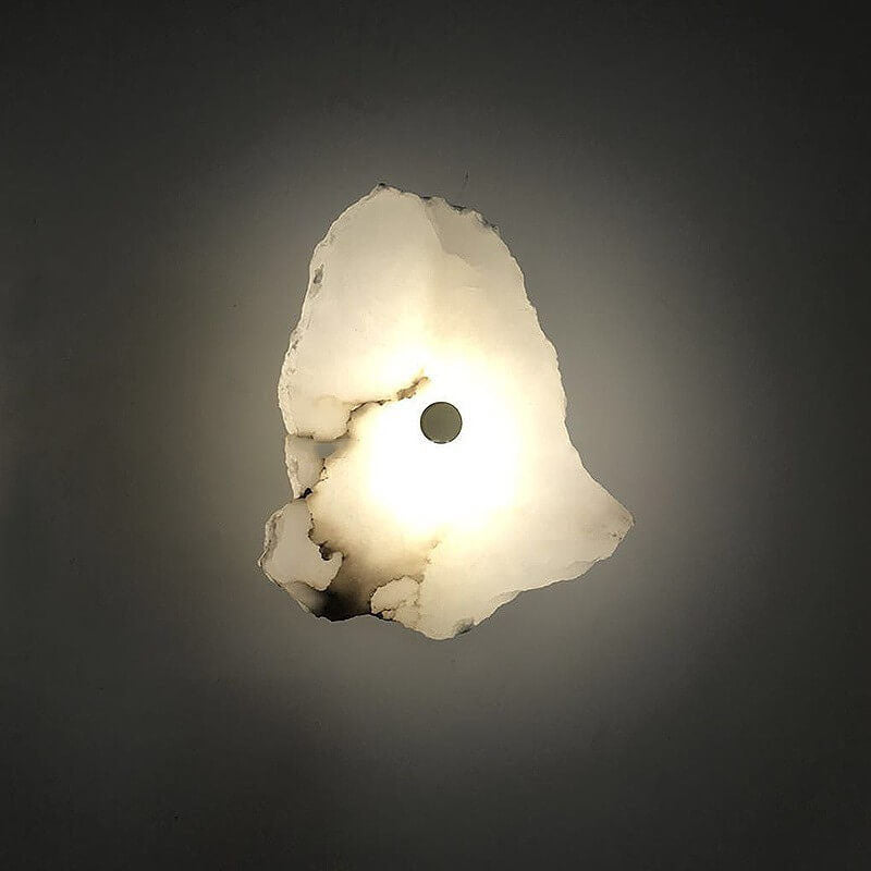 Wandleuchte – Modernes Design aus Lucite & Eisen – Energieeffiziente LED-Beleuchtung für Innenräume