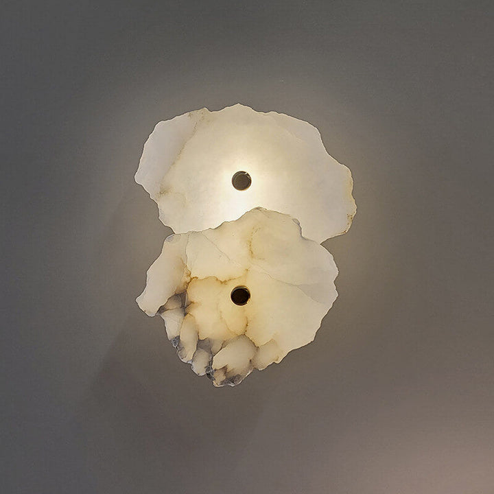 Wandleuchte – Modernes Design aus Lucite & Eisen – Energieeffiziente LED-Beleuchtung für Innenräume