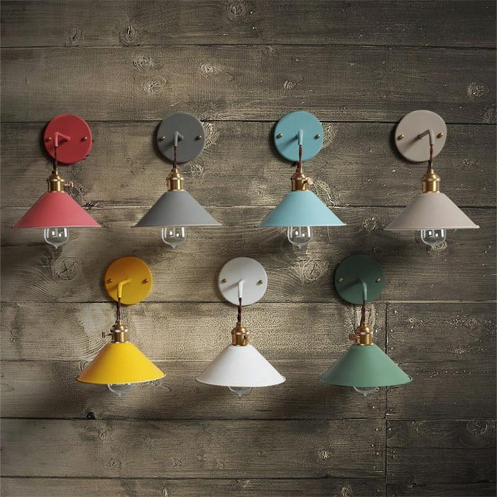 Wandleuchten Innen – Vintage-Design & Bunte Farben – Perfekt für Wohnräume