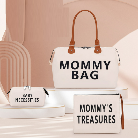 Wickeltasche – Wasserabweisend & Geräumig – Ideal für Unterwegs mit Kinderwagen 1