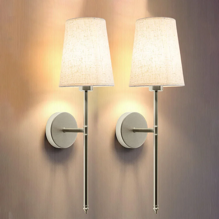 Kabellose Vintage-Wandleuchte | Stimmungsvolles Licht ohne Kabelsalat
