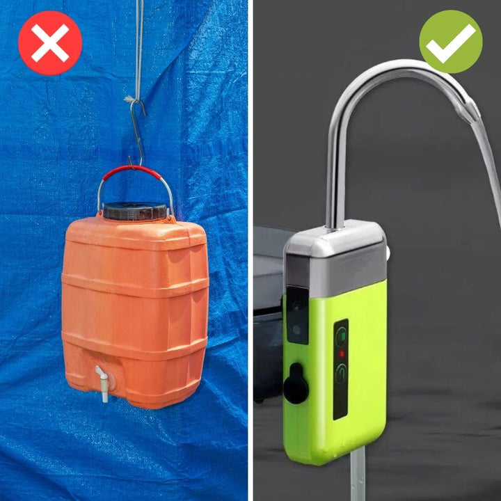 Zelara - Bringt den Komfort eines Wasserhahns direkt auf deinen Campingplatz