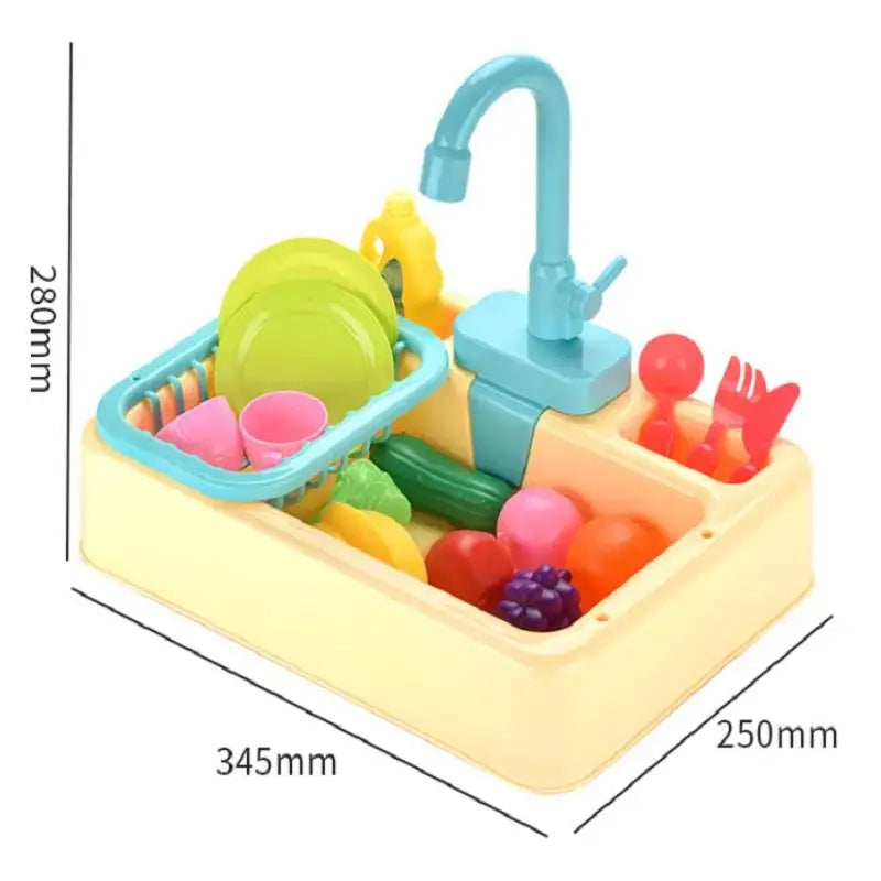WashFun - Kinder-Spülset mit Wasser – Lernspiel & Aktiv