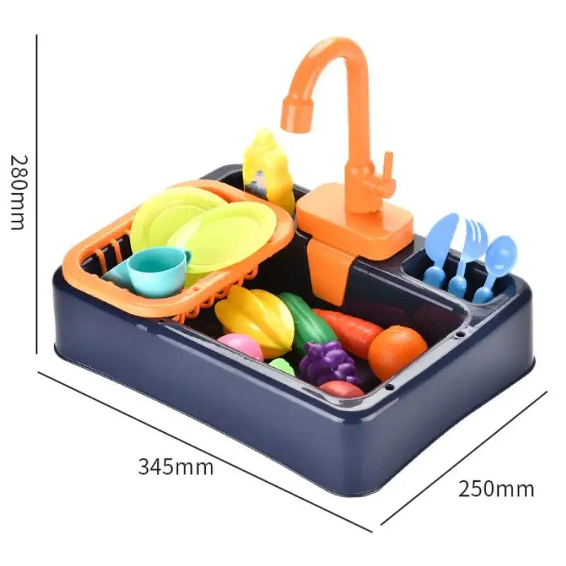 WashFun - Kinder-Spülset mit Wasser – Lernspiel & Aktiv