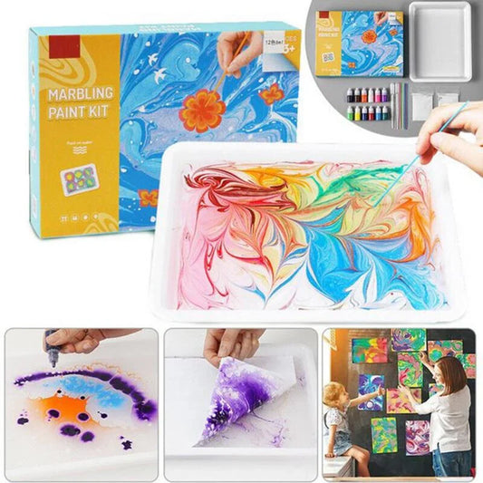 PaintFloat - Marmorier-Set – Kreativ & Einzigartig