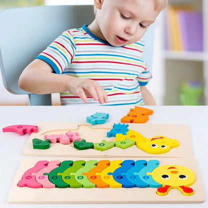 ZooCount - Tier-Puzzle für Kinder – Spielerisch & Lehrreich