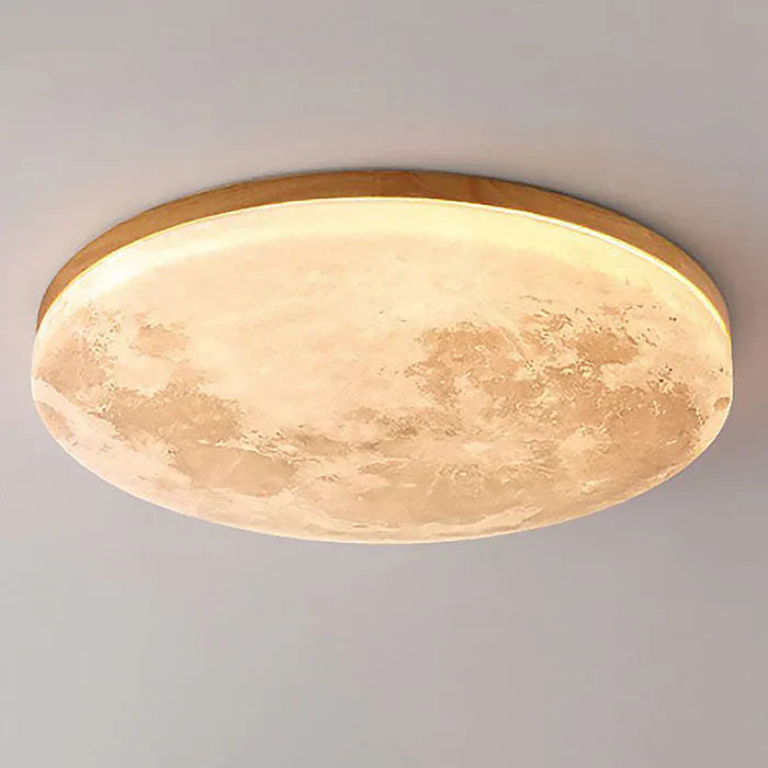 LED Deckenleuchte Mond | Natürliches Design für Schlafzimmer & Wohnräume