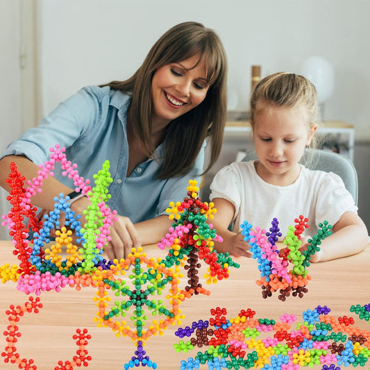 SnowBlox – Kreative Steckbausteine für Kinder – Lernspaß & Fantasie