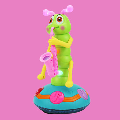 GroovyCater – Musikspielzeug mit Saxophon – Bewegend & Bunt