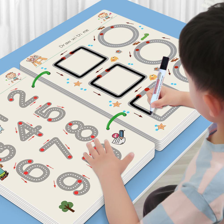 WriteLoop – Wiederverwendbares Schreiblern-Set für Kinder