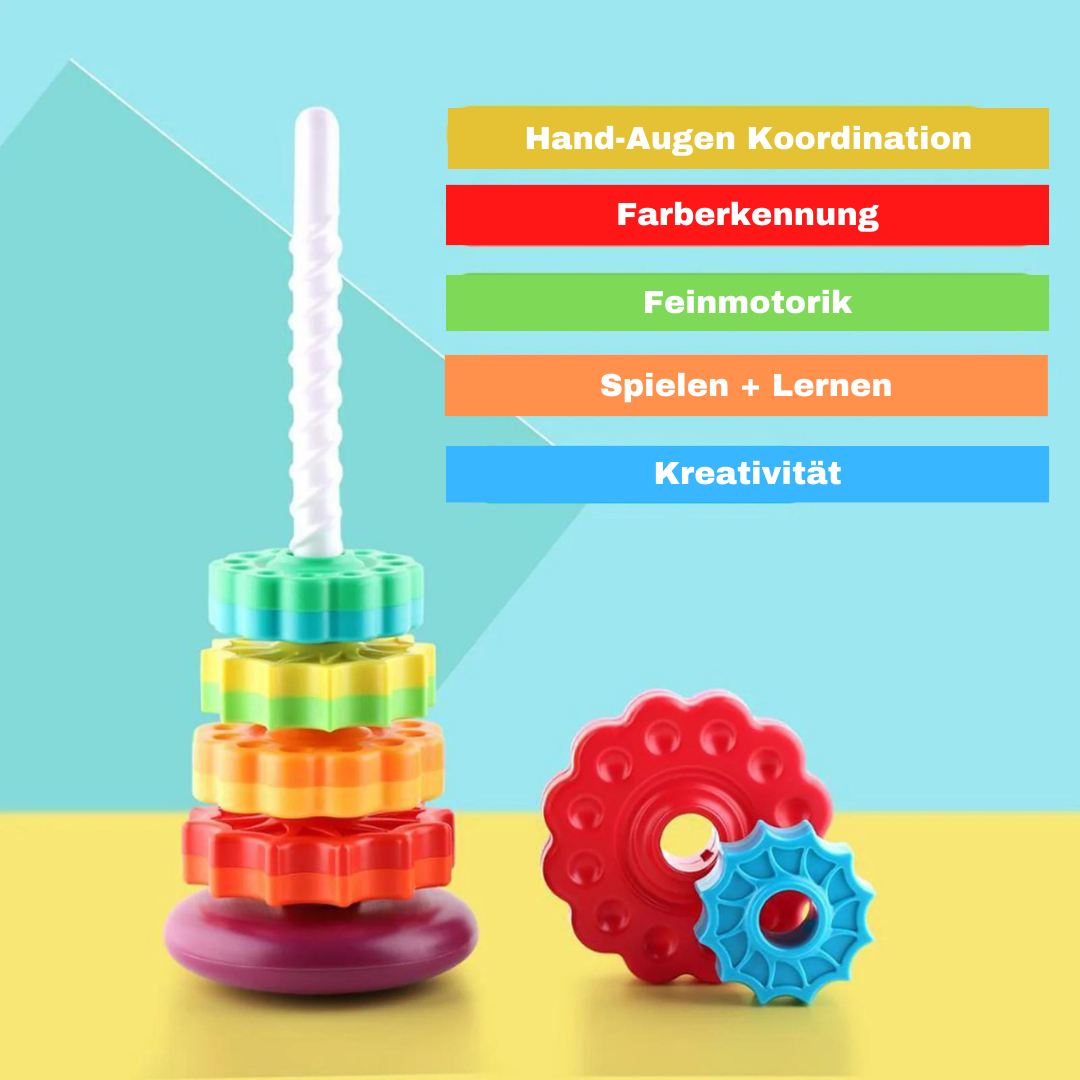 ColorWhirl - Spielturm für Kinder – Farben & Motorik