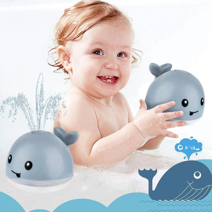 SplashWhale – Fontäne-Badespielzeug für Babys – Sicher & Spritzig